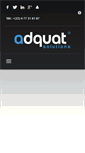 Mobile Screenshot of adquat.com